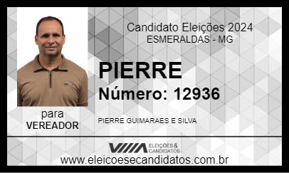 Candidato PIERRE 2024 - ESMERALDAS - Eleições