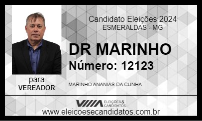 Candidato DR MARINHO 2024 - ESMERALDAS - Eleições