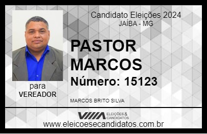 Candidato PASTOR MARCOS 2024 - JAÍBA - Eleições