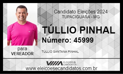 Candidato TÚLLIO PINHAL 2024 - TUPACIGUARA - Eleições