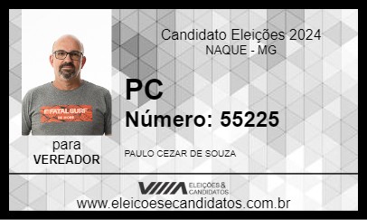 Candidato PC 2024 - NAQUE - Eleições