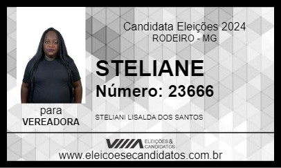 Candidato STELIANE 2024 - RODEIRO - Eleições