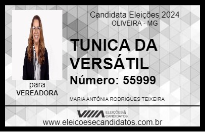 Candidato TUNICA LOJAS VERSÁTIL 2024 - OLIVEIRA - Eleições