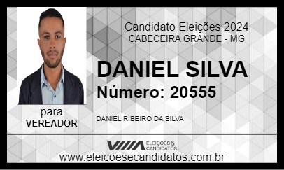 Candidato DANIEL SILVA 2024 - CABECEIRA GRANDE - Eleições