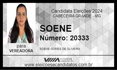 Candidato SOENE 2024 - CABECEIRA GRANDE - Eleições