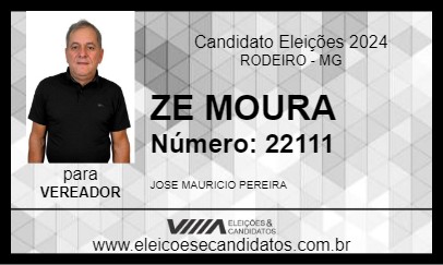 Candidato ZE MOURA 2024 - RODEIRO - Eleições