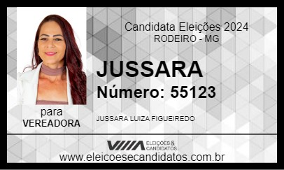 Candidato JUSSARA 2024 - RODEIRO - Eleições