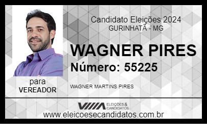 Candidato WAGNER PIRES 2024 - GURINHATÃ - Eleições