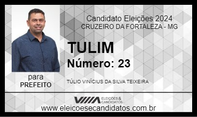 Candidato TULIM 2024 - CRUZEIRO DA FORTALEZA - Eleições