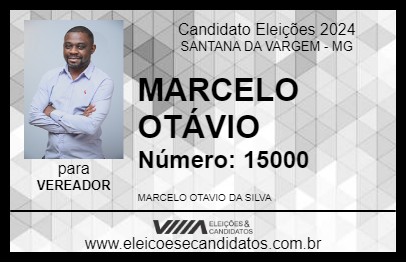 Candidato MARCELO OTÁVIO 2024 - SANTANA DA VARGEM - Eleições