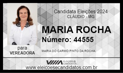 Candidato MARIA ROCHA 2024 - CLÁUDIO - Eleições