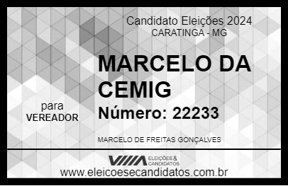 Candidato MARCELO 2024 - CARATINGA - Eleições