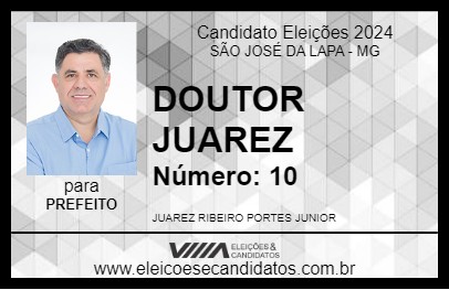 Candidato DOUTOR JUAREZ 2024 - SÃO JOSÉ DA LAPA - Eleições