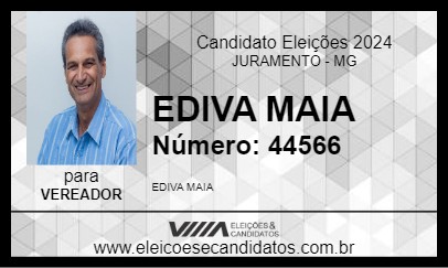 Candidato EDIVA MAIA 2024 - JURAMENTO - Eleições