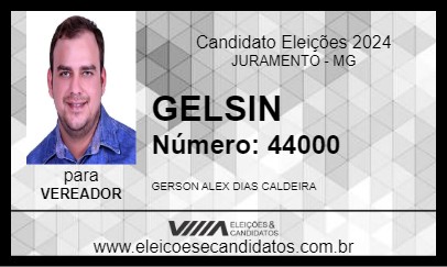 Candidato GELSIN 2024 - JURAMENTO - Eleições