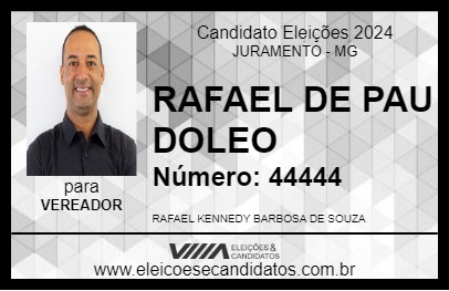 Candidato RAFAEL DE PAU DOLEO 2024 - JURAMENTO - Eleições