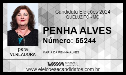 Candidato PENHA ALVES 2024 - QUELUZITO - Eleições