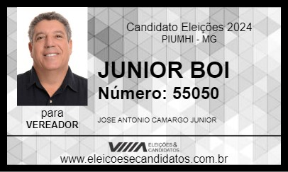 Candidato JUNIOR BOI 2024 - PIUMHI - Eleições