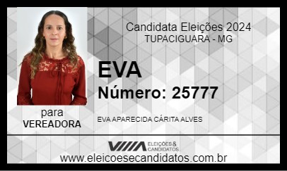 Candidato EVA 2024 - TUPACIGUARA - Eleições