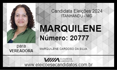 Candidato MARQUILENE 2024 - ITANHANDU - Eleições