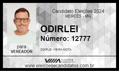 Candidato ODIRLEI 2024 - MERCÊS - Eleições