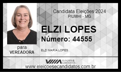 Candidato ELZI LOPES 2024 - PIUMHI - Eleições