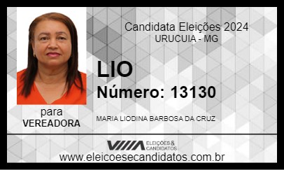 Candidato LIO 2024 - URUCUIA - Eleições