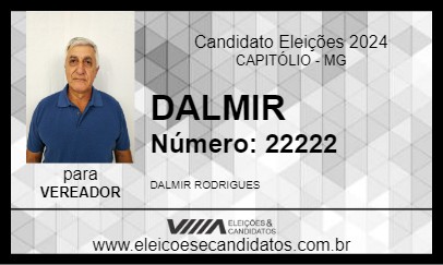 Candidato DALMIR 2024 - CAPITÓLIO - Eleições