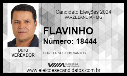 Candidato FLAVINHO 2024 - VARZELÂNDIA - Eleições