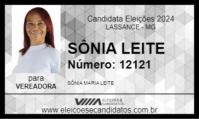 Candidato SÔNIA LEITE 2024 - LASSANCE - Eleições