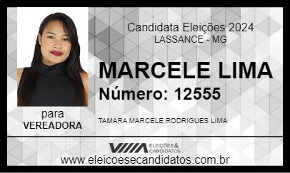 Candidato MARCELE LIMA 2024 - LASSANCE - Eleições