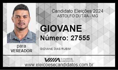 Candidato GIOVANE 2024 - ASTOLFO DUTRA - Eleições