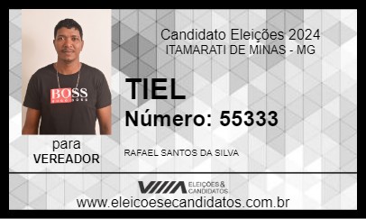 Candidato TIEL 2024 - ITAMARATI DE MINAS - Eleições