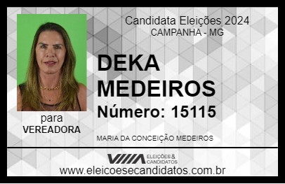 Candidato DEKA MEDEIROS 2024 - CAMPANHA - Eleições