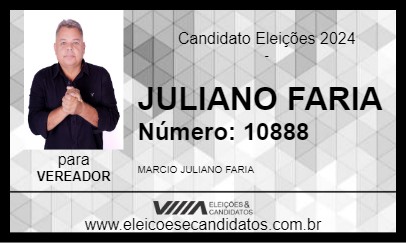 Candidato JULIANO FARIA 2024 - BOCAIÚVA - Eleições