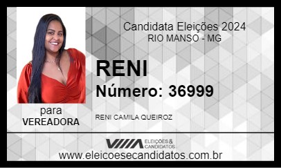 Candidato RENI 2024 - RIO MANSO - Eleições