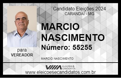 Candidato MARCIO NASCIMENTO 2024 - CARANDAÍ - Eleições