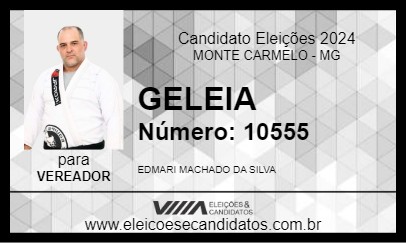 Candidato GELEIA 2024 - MONTE CARMELO - Eleições