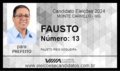 Candidato FAUSTO 2024 - MONTE CARMELO - Eleições