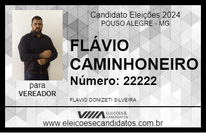 Candidato FLÁVIO CAMINHONEIRO 2024 - POUSO ALEGRE - Eleições