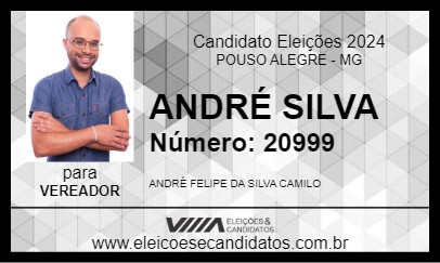 Candidato ANDRÉ SILVA 2024 - POUSO ALEGRE - Eleições