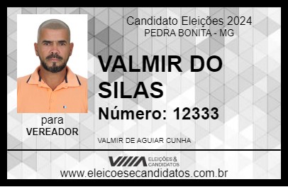 Candidato VALMIR DO SILAS 2024 - PEDRA BONITA - Eleições