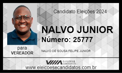 Candidato NALVO JUNIOR 2024 - POUSO ALEGRE - Eleições