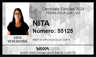 Candidato NITA 2024 - PEDRA DOURADA - Eleições