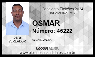 Candidato OSMAR 2024 - INDAIABIRA - Eleições