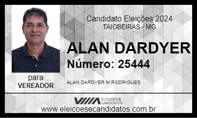 Candidato DARDYER MENDES 2024 - TAIOBEIRAS - Eleições