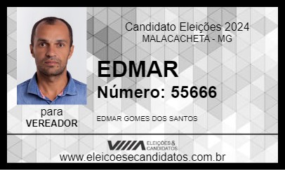 Candidato EDMAR 2024 - MALACACHETA - Eleições