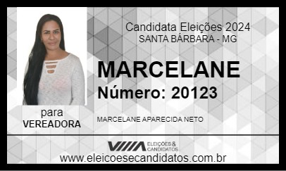 Candidato MARCELANE 2024 - SANTA BÁRBARA - Eleições