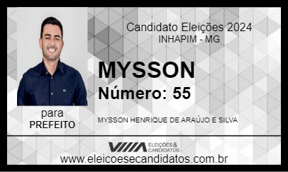 Candidato MYSSON 2024 - INHAPIM - Eleições