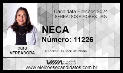 Candidato NECA 2024 - SERRA DOS AIMORÉS - Eleições